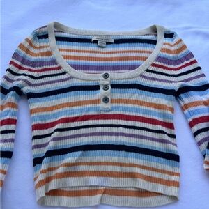 American Eagle cropped long sleeve